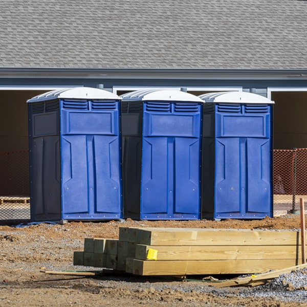 how can i report damages or issues with the portable restrooms during my rental period in Winchester Missouri
